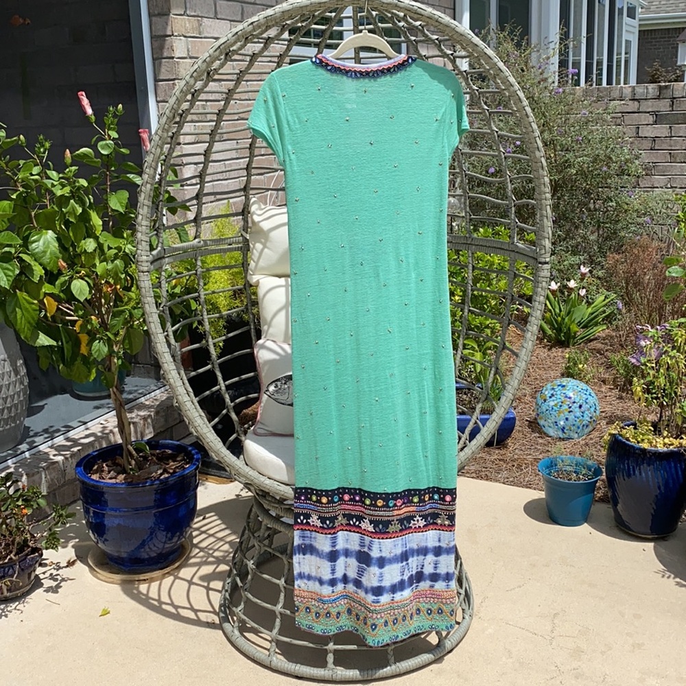 NWT Calypso St Barth Boho Linen Simona Dress - Picture 4 of 16
